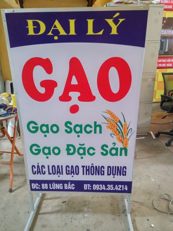 Làm biển hộp đèn tại Hà Nội giá rẻ chỉ từ 180K