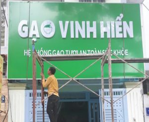 Biển bảng quảng cáo cửa hàng thực phẩm đẹp