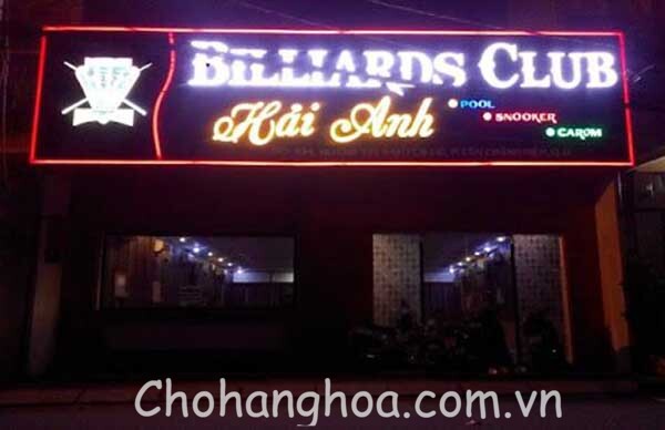 Xem Mẫu Bảng Hiệu Quảng Cáo Bida Đẹp - Nam Châm Thu Hút Cơ Thủ bang hieu quang cao bida 11