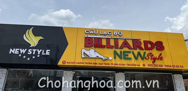 Xem Mẫu Bảng Hiệu Quảng Cáo Bida Đẹp - Nam Châm Thu Hút Cơ Thủ bang hieu quang cao bida 16
