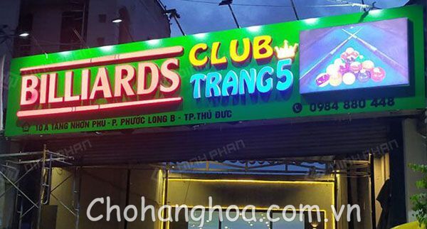 Xem Mẫu Bảng Hiệu Quảng Cáo Bida Đẹp - Nam Châm Thu Hút Cơ Thủ bang hieu quang cao bida 19