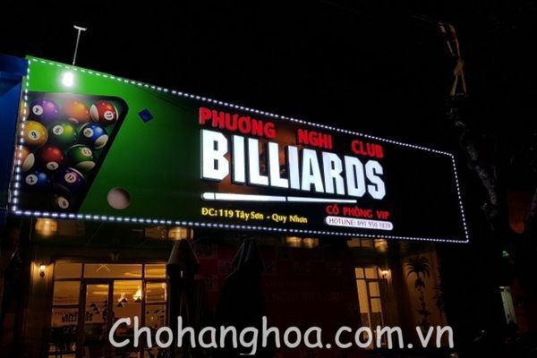 Xem Mẫu Bảng Hiệu Quảng Cáo Bida Đẹp - Nam Châm Thu Hút Cơ Thủ bang hieu quang cao bida 26