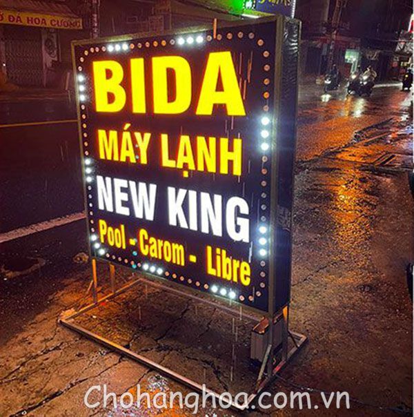 Xem Mẫu Bảng Hiệu Quảng Cáo Bida Đẹp - Nam Châm Thu Hút Cơ Thủ bang hieu quang cao bida 29