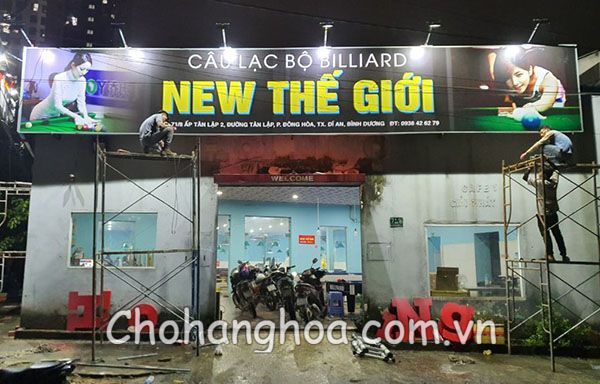 Xem Mẫu Bảng Hiệu Quảng Cáo Bida Đẹp - Nam Châm Thu Hút Cơ Thủ bang hieu quang cao bida 31