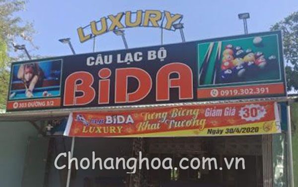 Xem Mẫu Bảng Hiệu Quảng Cáo Bida Đẹp - Nam Châm Thu Hút Cơ Thủ bang hieu quang cao bida 33