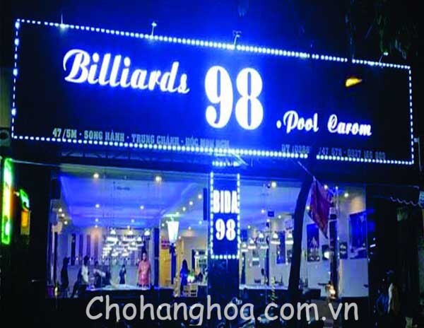 Xem Mẫu Bảng Hiệu Quảng Cáo Bida Đẹp - Nam Châm Thu Hút Cơ Thủ bang hieu quang cao bida 4