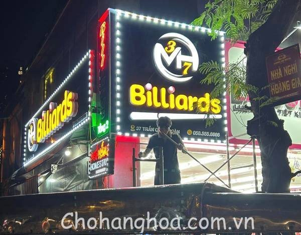 Xem Mẫu Bảng Hiệu Quảng Cáo Bida Đẹp - Nam Châm Thu Hút Cơ Thủ bang hieu quang cao bida 7